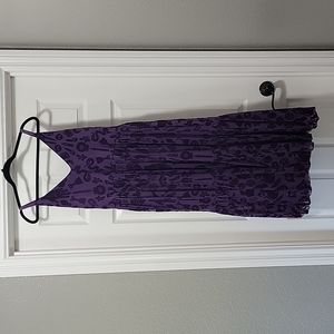 Blackmilk purple witchy maxi dress
